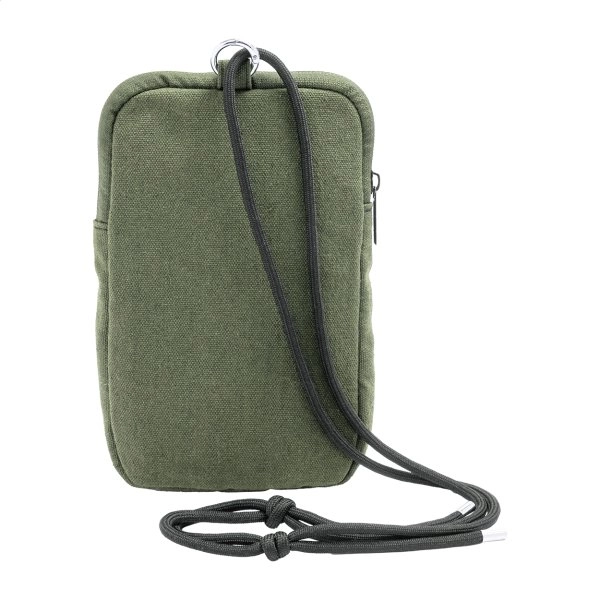 Immagine CanvaFon borsa portacellulare a tracolla in canvas riciclato