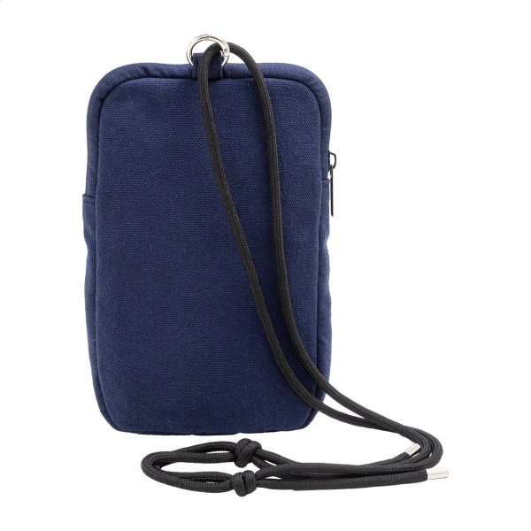 Immagine CanvaFon borsa portacellulare a tracolla in canvas riciclato