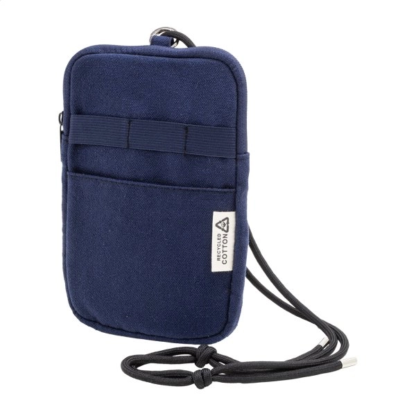 Immagine CanvaFon borsa portacellulare a tracolla in canvas riciclato