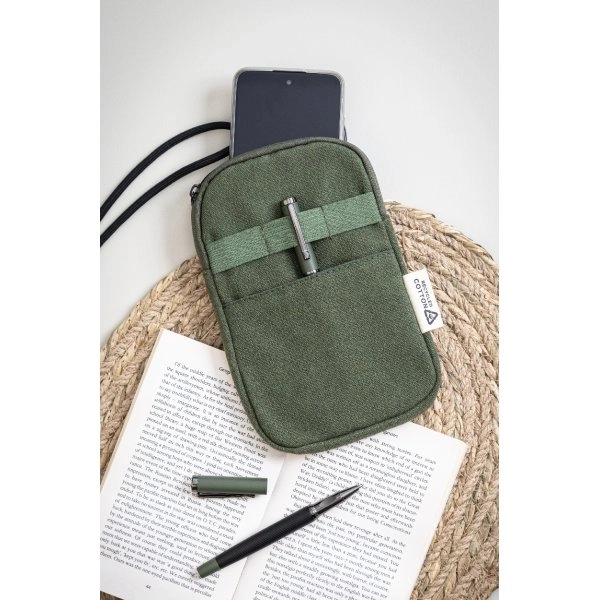 Immagine CanvaFon borsa portacellulare a tracolla in canvas riciclato