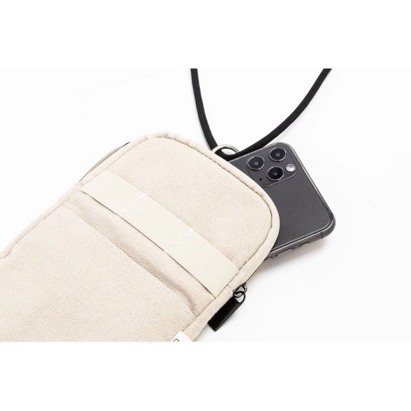 Immagine CanvaFon borsa portacellulare a tracolla in canvas riciclato