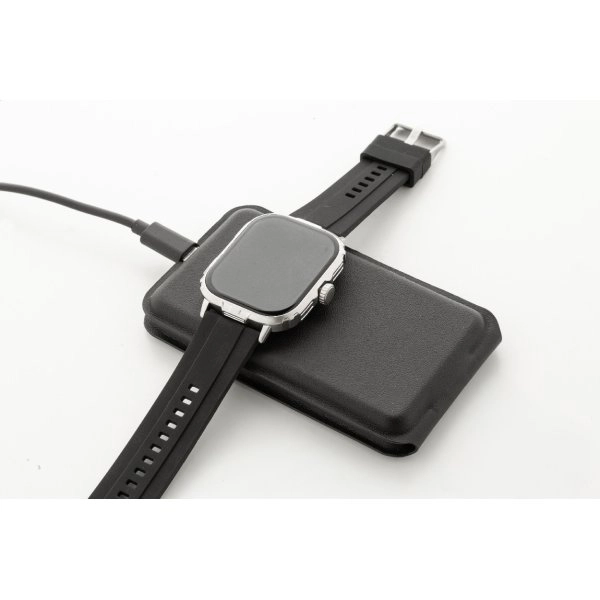 Immagine LuxCharge Stand Caricatore wireless in RPU con supporto per cellulare