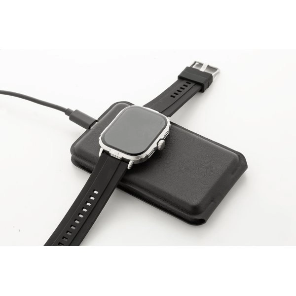 Immagine LuxCharge Stand Caricatore wireless in RPU con supporto per cellulare