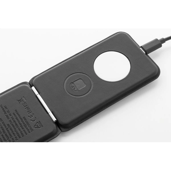 Immagine LuxCharge Stand Caricatore wireless in RPU con supporto per cellulare