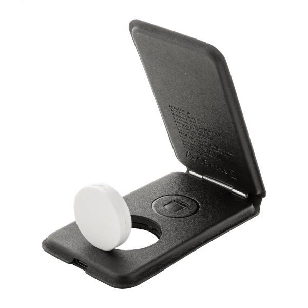 Immagine LuxCharge Stand Caricatore wireless in RPU con supporto per cellulare