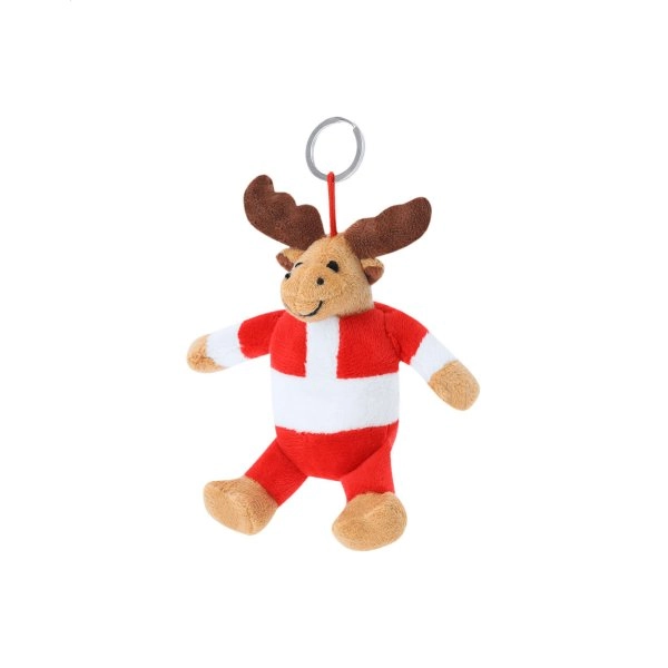 Immagine Velin Portachiavi natalizio di peluche, pupazzo di neve