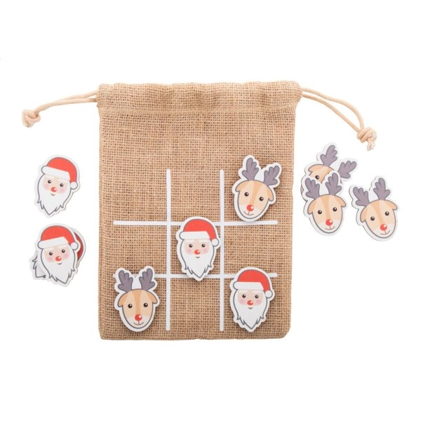 Immagine Juxo Gioco tris natalizio, Babbo Natale e renne