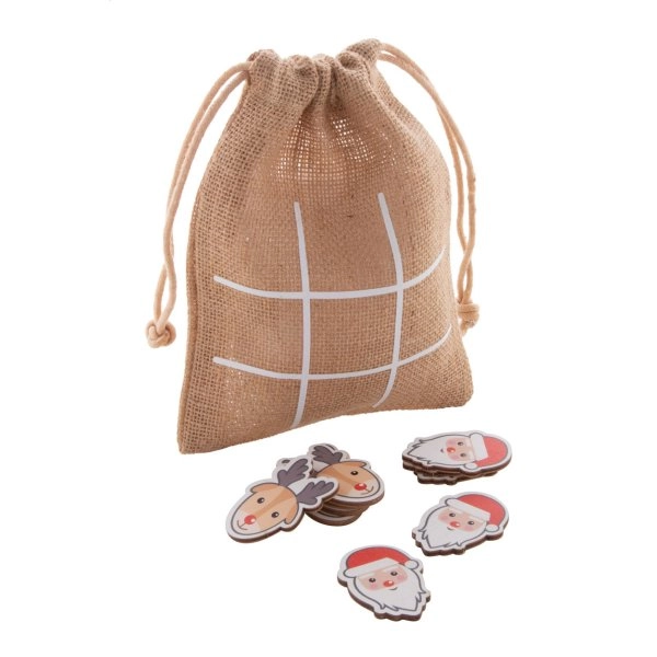 Immagine Juxo Gioco tris natalizio, Babbo Natale e renne
