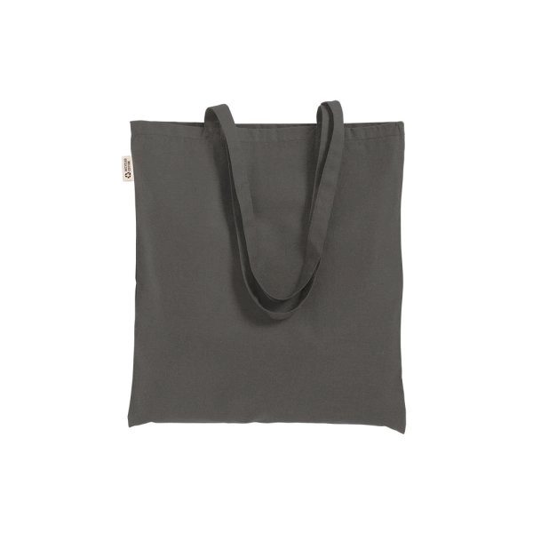 Immagine Borsa shopper a tinta unita in cotone riciclato da 220 g/m2