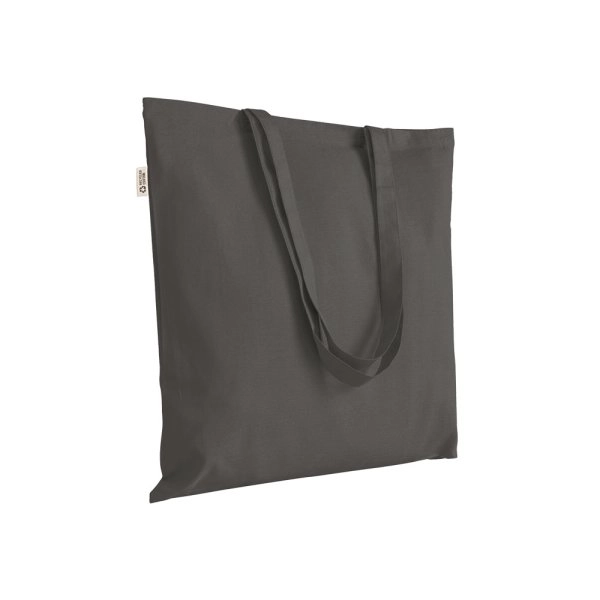 Immagine Borsa shopper a tinta unita in cotone riciclato da 220 g/m2