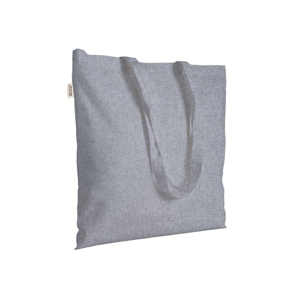 Immagine Borsa shopper a tinta unita in cotone riciclato da 220 g/m2