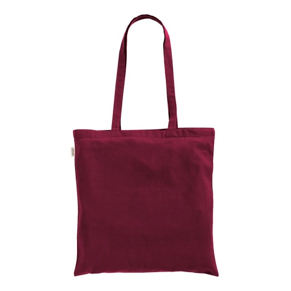 Immagine Borsa shopper a tinta unita in cotone riciclato da 220 g/m2