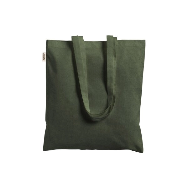 Immagine Borsa shopper a tinta unita in cotone riciclato da 220 g/m2