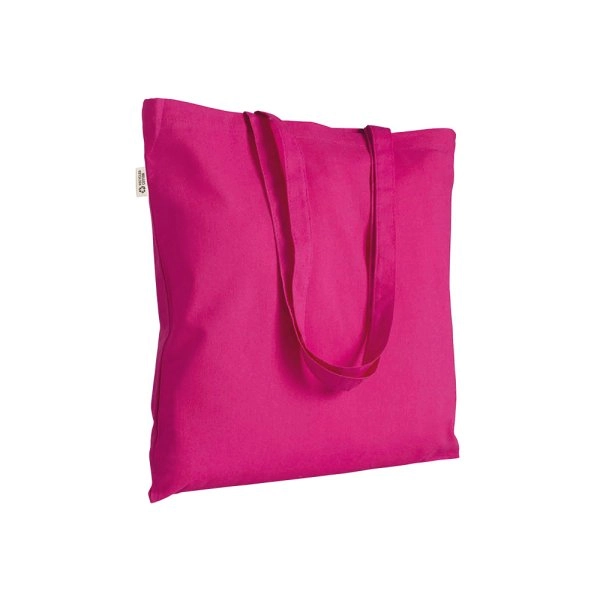 Immagine Borsa shopper a tinta unita in cotone riciclato da 220 g/m2
