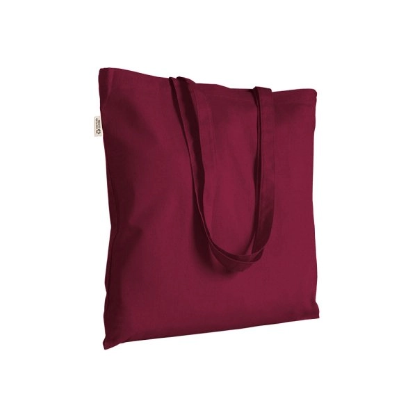 Immagine Borsa shopper a tinta unita in cotone riciclato da 220 g/m2
