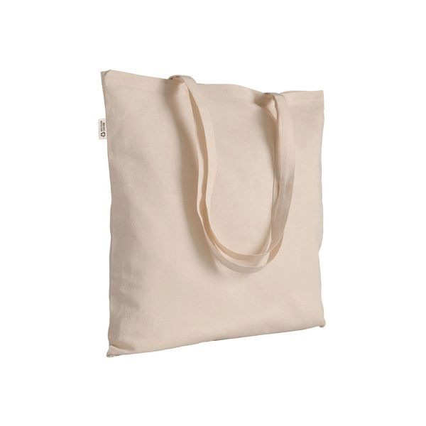 Immagine Borsa shopper a tinta unita in cotone riciclato da 220 g/m2