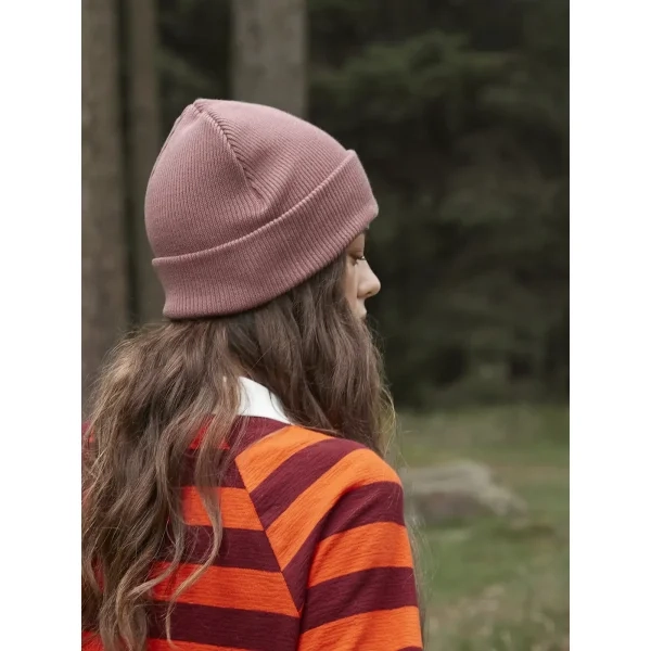 Immagine Berretto con risvolto in cotone organico