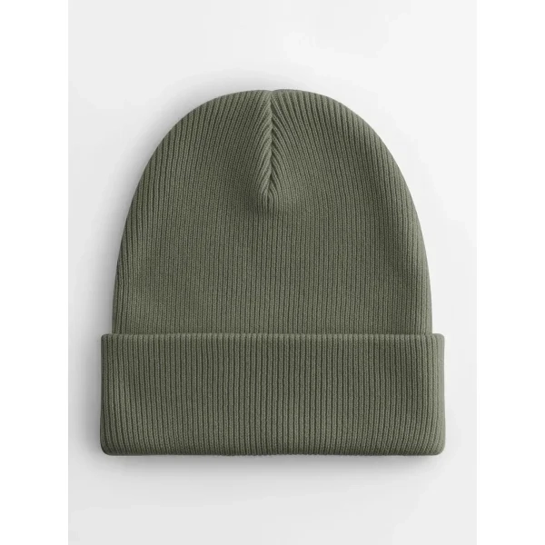 Berretto con risvolto in cotone organico