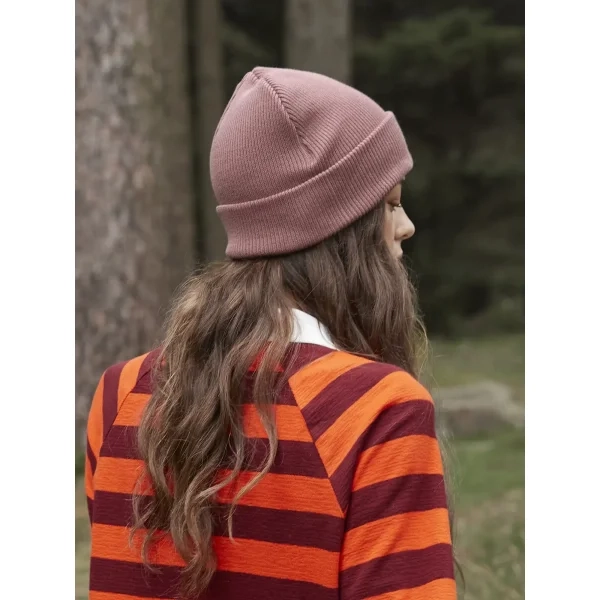 Immagine Berretto con risvolto in cotone organico