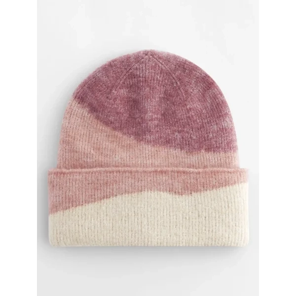 Berretto con onde morbide