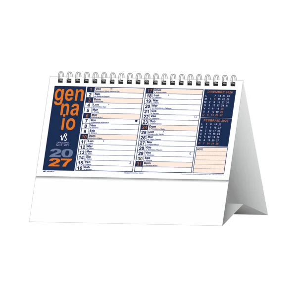 H016 CALENDARIO DA TAVOLO PORTOGHESE
