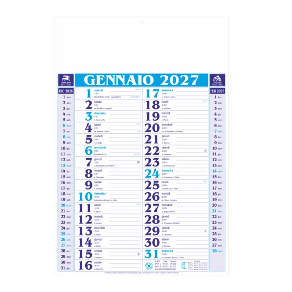 Immagine B102 - Calendario Olandese Medio