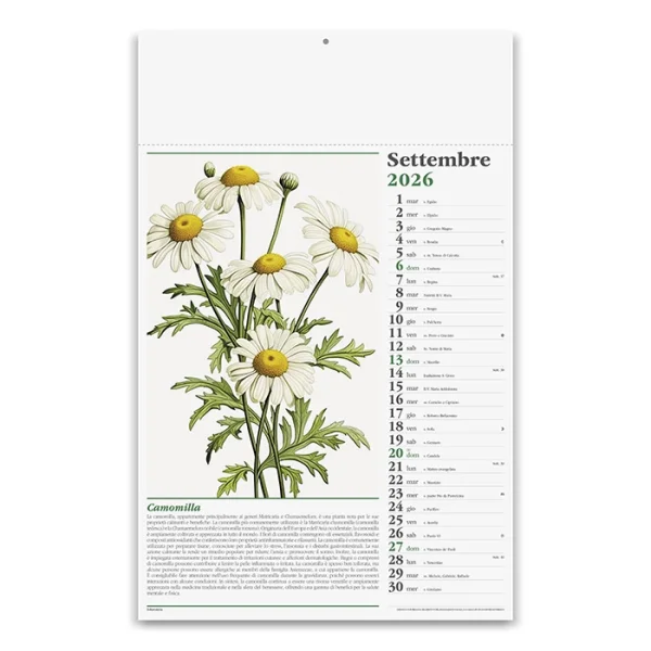 Immagine CALENDARIO ERBORISTERIA