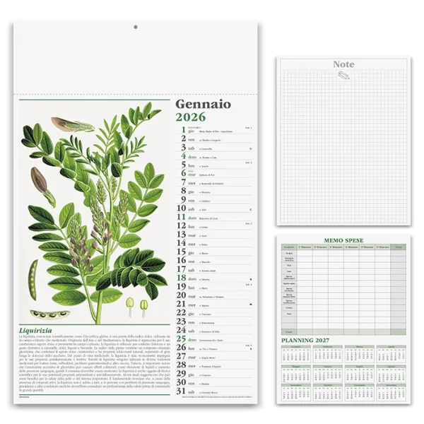 CALENDARIO ERBORISTERIA