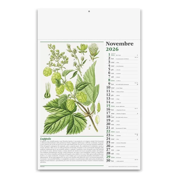 Immagine CALENDARIO ERBORISTERIA