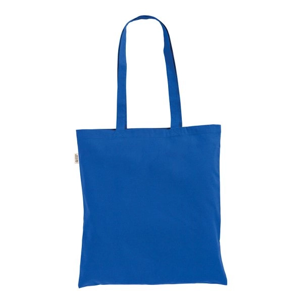 Immagine Borsa shopper a tinta unita in cotone riciclato da 280 g/m2