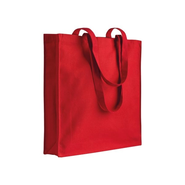 Immagine Borsa shopper a tinta unita in cotone riciclato da 280 g/m2