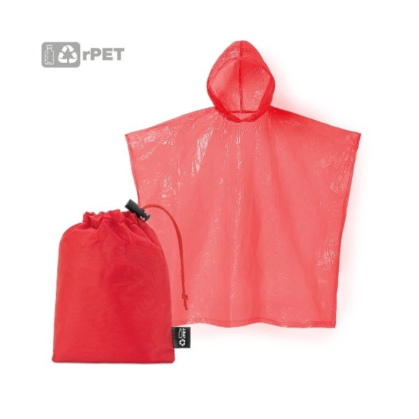 Immagine PONCHO CON BORSA RPET 