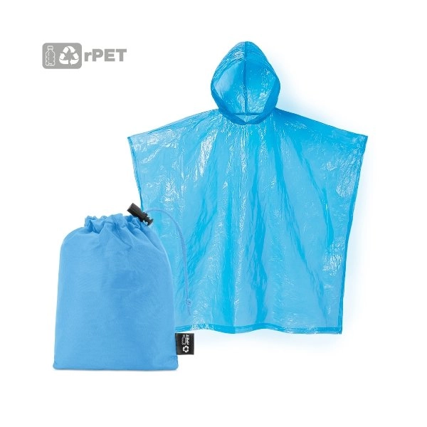 Immagine PONCHO CON BORSA RPET 