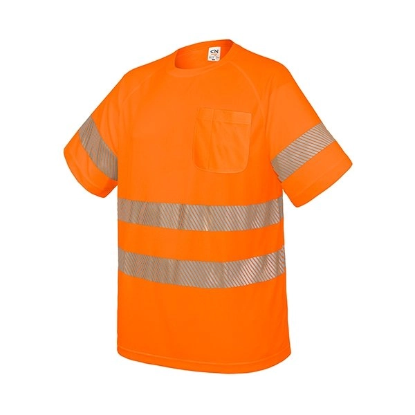 T-SHIRT CON TASCHINO E BANDE RIFLETTENTI ELASTICHE “ELÁST”