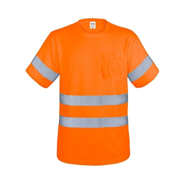 Immagine T-SHIRT CON TASCHINO E BANDE RIFLETTENTI 