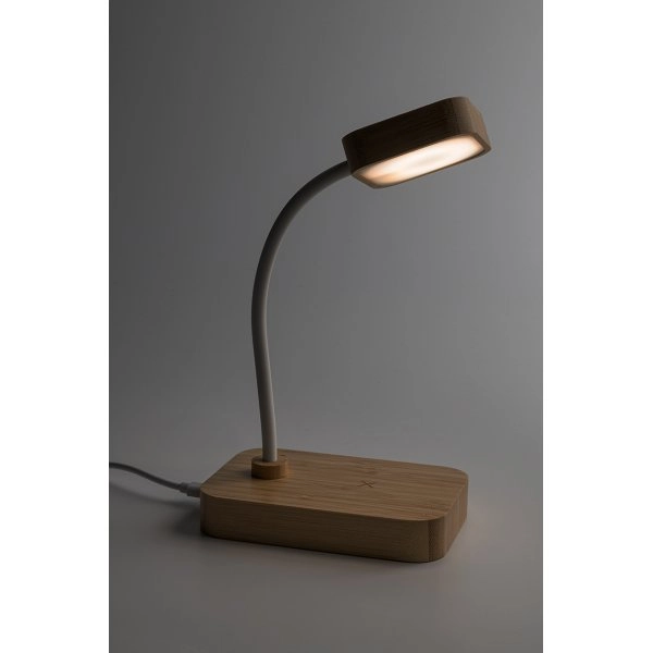 Immagine VoltGlow Lampada da tavolo con caricatore wireless