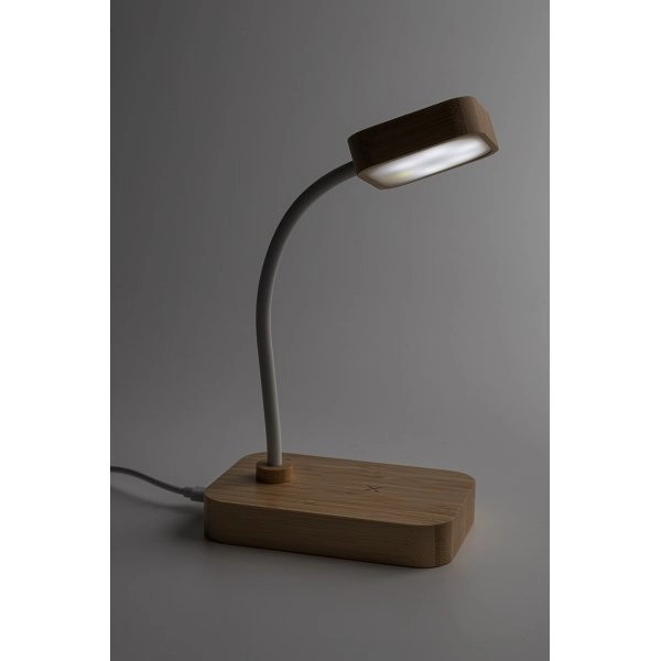 Immagine VoltGlow Lampada da tavolo con caricatore wireless