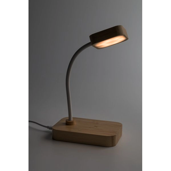 Immagine VoltGlow Lampada da tavolo con caricatore wireless