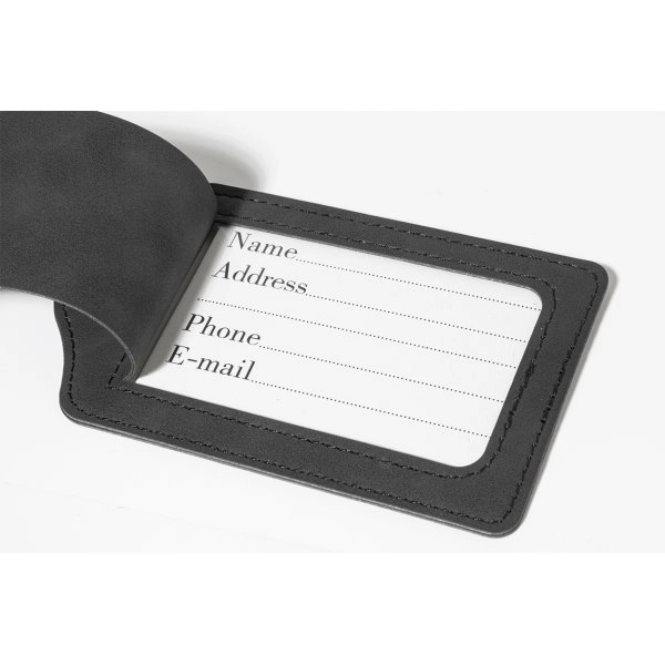 Immagine TwinPass Set porta passaporto e etichetta bagaglio in RPU