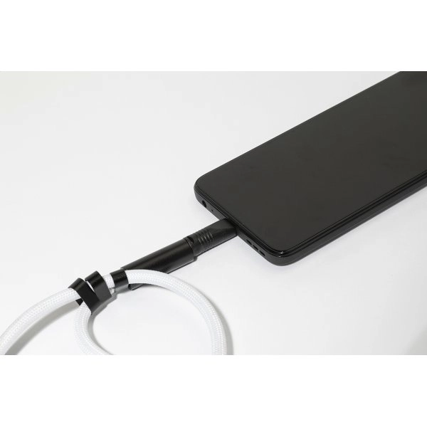 Immagine CuffCharge Cavo da 60 W con braccialetto portacellulare in RPET