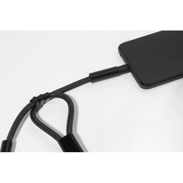 Immagine CuffCharge Cavo da 60 W con braccialetto portacellulare in RPET