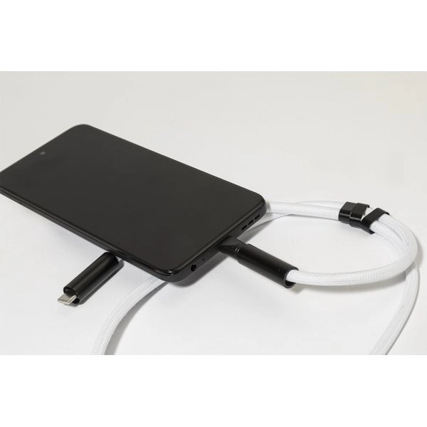Immagine HolCharge Cavo da 60 W con lanyard portacellulare in RPET