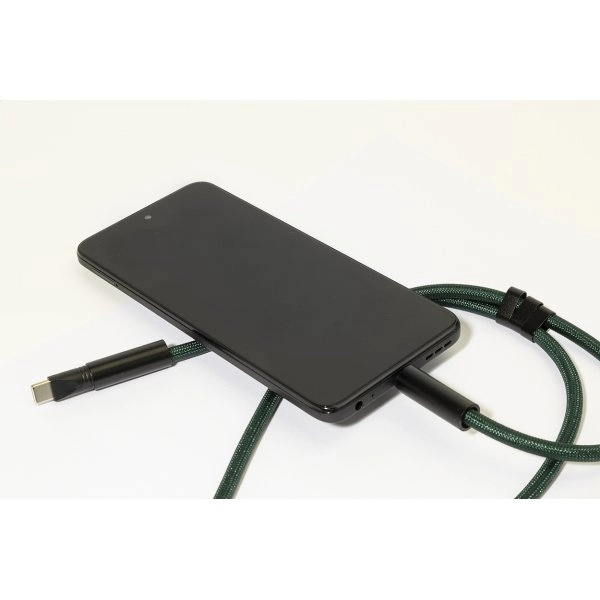 Immagine HolCharge Cavo da 60 W con lanyard portacellulare in RPET