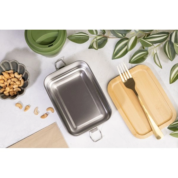 Immagine Motetsu Contenitore per il pranzo in acciaio riciclato