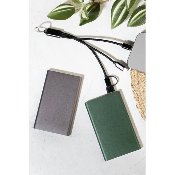 Immagine Rafob portachiavi con cavo di ricarica USB