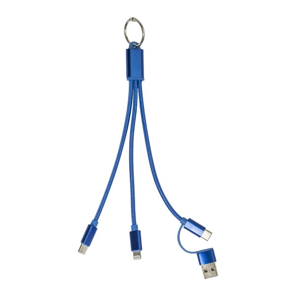 Immagine Rafob portachiavi con cavo di ricarica USB