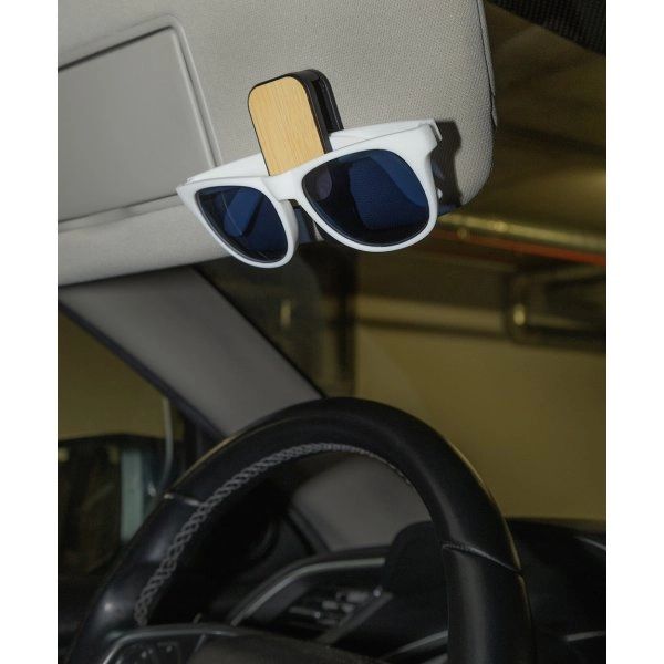 Immagine ShadeSnap Supporto portaocchiali in RABS per visiera parasole auto