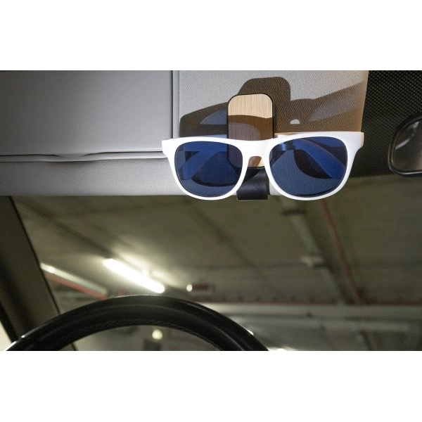 Immagine ShadeSnap Supporto portaocchiali in RABS per visiera parasole auto
