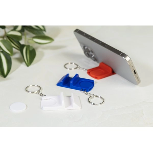 Immagine Hoken Portachiavi con gettone in RABS per carrello