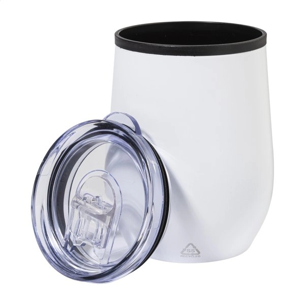 Immagine Poppy Bicchiere termico da viaggio in acciaio riciclato